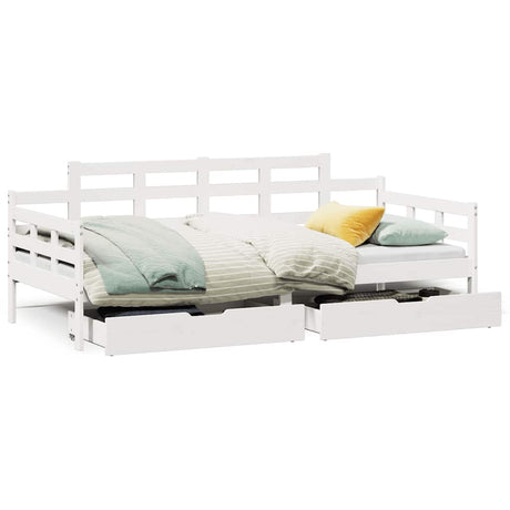 Daybed With Drawers Without Mattress Solid Wood