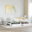 Daybed With Drawers Without Mattress Solid Wood