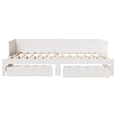 Daybed With Trundle And Drawers Without Mattress