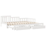 Daybed With Trundle And Drawers Without Mattress Single