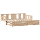 Daybed With Trundle And Drawers Without Mattress