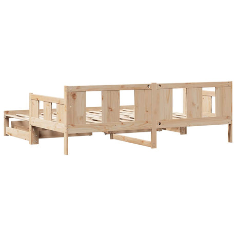 Daybed With Trundle And Drawers Without Mattress