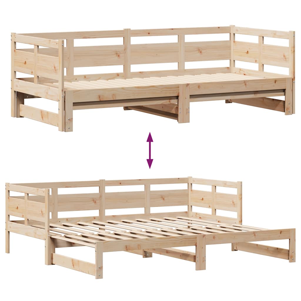 Daybed With Trundle And Drawers Without Mattress Single