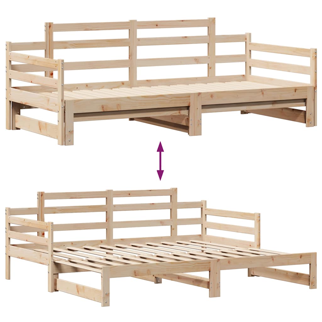 Daybed With Trundle And Drawers Without Mattress Single