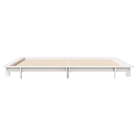 Bed Frame Without Mattress Super King Solid Wood Pine