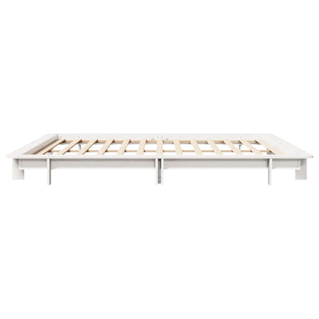 Bed Frame Without Mattress Super King Solid Wood Pine