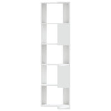Corner Bookcase 5-Tier 50X50X179 Cm Engineered Wood