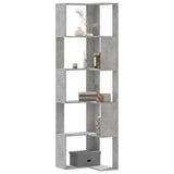 Corner Bookcase 5-Tier 50X50X179 Cm Engineered Wood