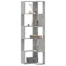 Corner Bookcase 5-Tier 50X50X179 Cm Engineered Wood