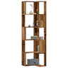 Corner Bookcase 5-Tier 50X50X179 Cm Engineered Wood