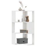 Corner Bookcase 3-Tier 50X50X102 Cm Engineered Wood