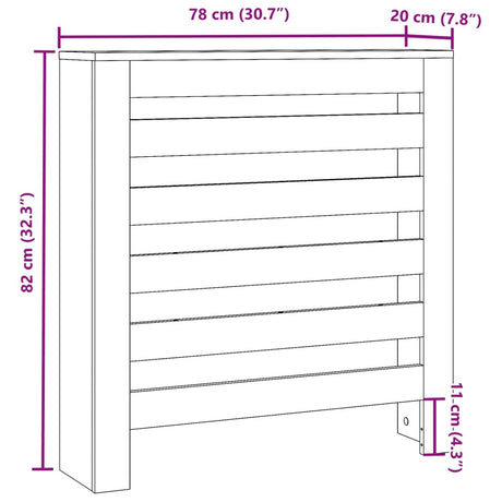 Radiator Cover Engineered Wood