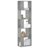 Bookcase 5-Tier 80.5X23.5X162.5 Cm Engineered Wood