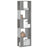 Bookcase 5-Tier 80.5X23.5X162.5 Cm Engineered Wood