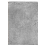 Corner Chest of Drawers Concrete Grey 40x41x58 cm Engineered Wood