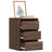 Corner Chest Of Drawers Engineered Wood