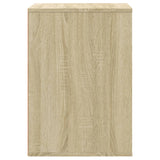 Corner Chest of Drawers Sonoma Oak 60x41x58 cm Engineered Wood