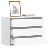 Corner Chest Of Drawers Engineered Wood