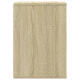 Corner Chest of Drawers Sonoma Oak 80x41x58 cm Engineered Wood