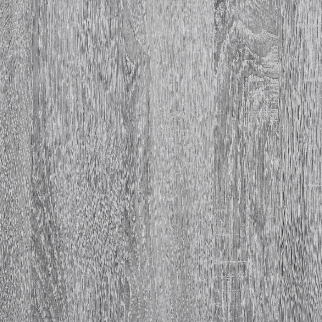 Corner Chest of Drawers Grey Sonoma 80x41x58 cm Engineered Wood