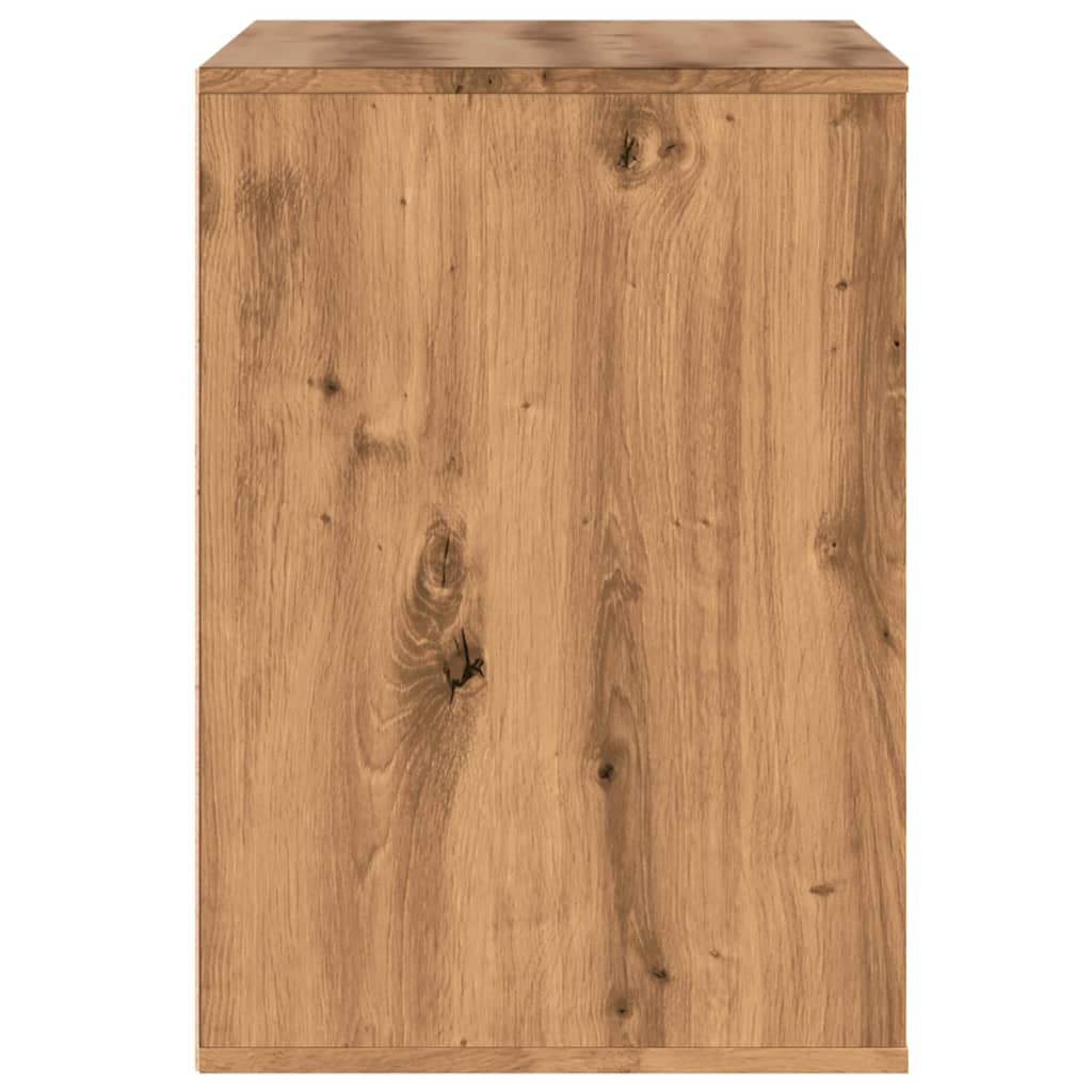 Corner Chest of Drawers Artisian Oak 80x41x58 cm Engineered Wood