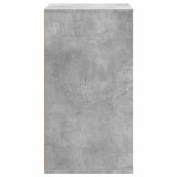 Corner Chest of Drawers Concrete Grey 60x41x76 cm Engineered Wood