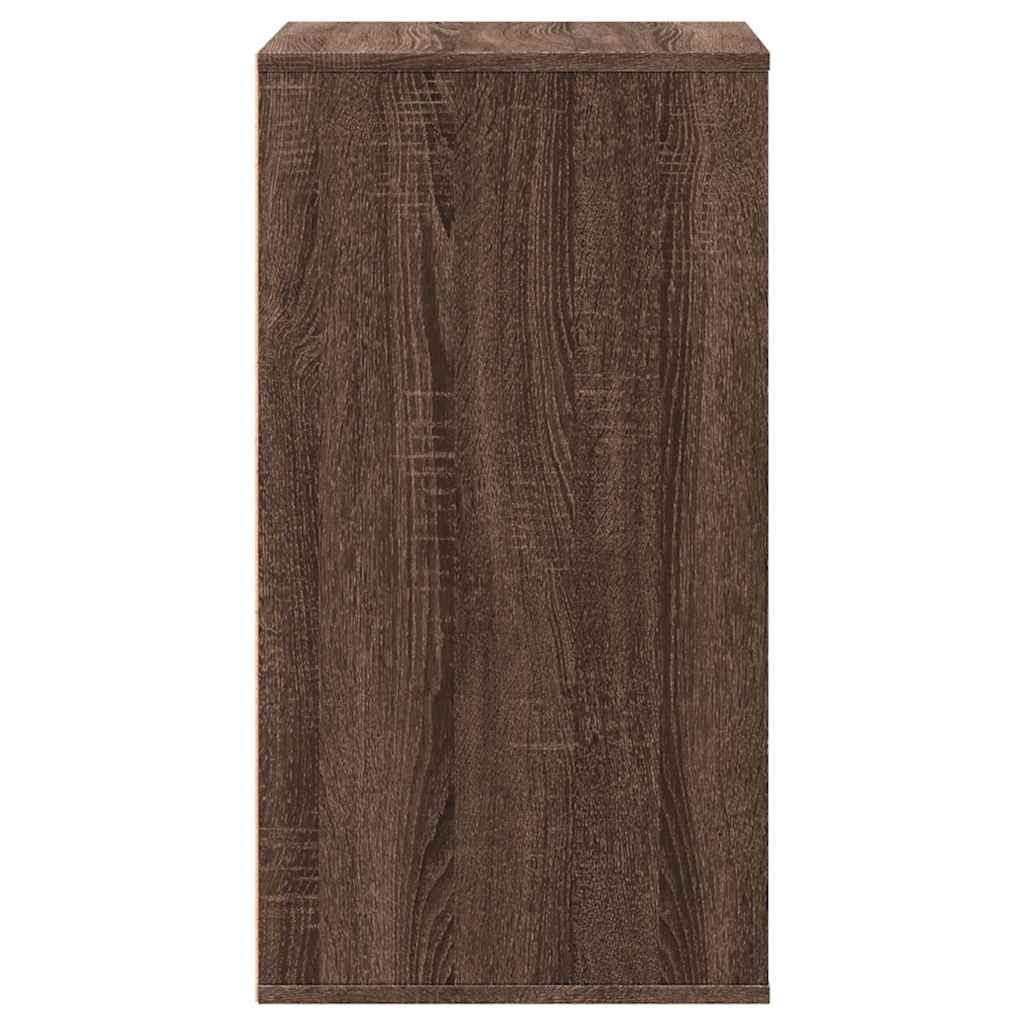 Corner Chest of Drawers Brown Oak 60x41x76 cm Engineered Wood
