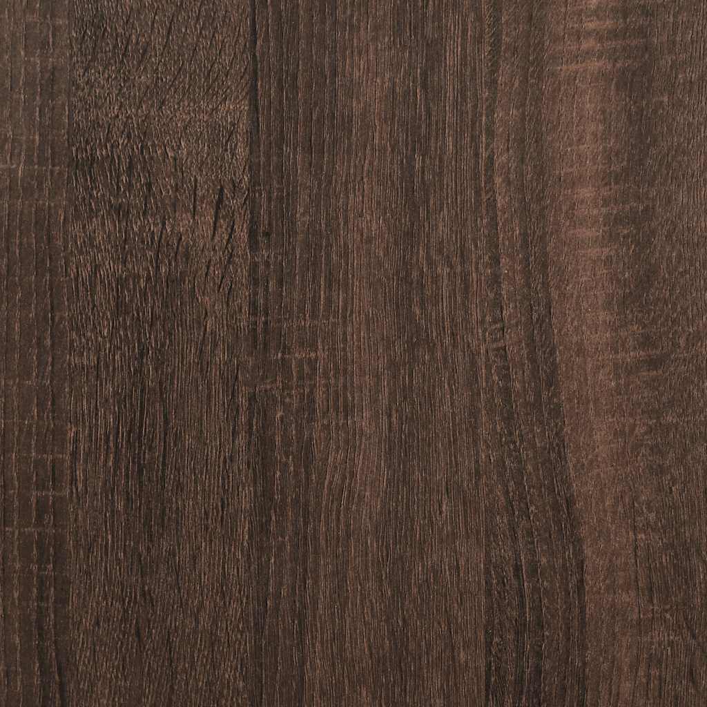 Corner Chest of Drawers Brown Oak 60x41x76 cm Engineered Wood