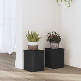 Plant Stands 2 Pcs Engineered Wood