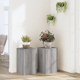 Plant Stands 2 Pcs Engineered Wood