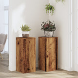 Plant Stands 2 Pcs Engineered Wood