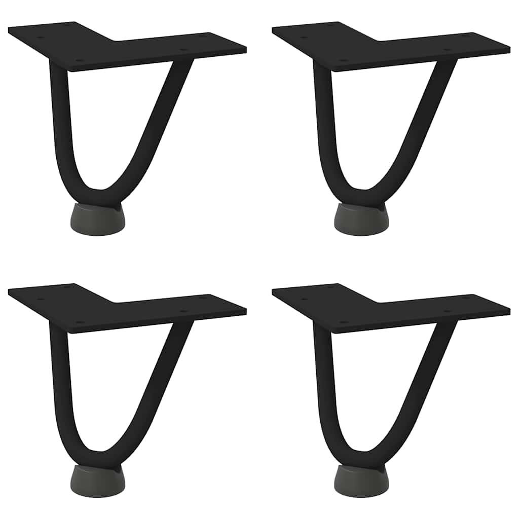 Hairpin Legs For Coffee Table 4 Pcs Solid Steel
