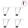 Hairpin Legs For Coffee Table 4 Pcs Solid Steel