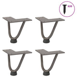 Hairpin Legs For Coffee Table 4 Pcs Solid Steel
