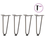 Hairpin Legs For Coffee Table 4 Pcs Solid Steel