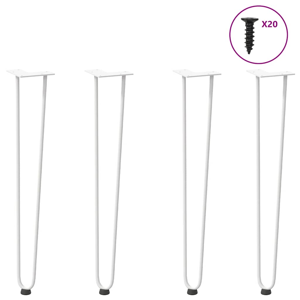 Hairpin Legs For Coffee Table 4 Pcs Solid Steel