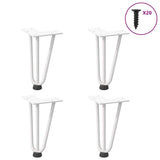 Hairpin Legs For Coffee Table 4 Pcs Solid Steel