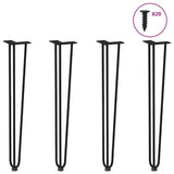 Hairpin Legs For Coffee Table 4 Pcs Solid Steel