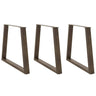 Dining Table Legs V-Shape 2 Pcs Steel