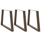 Dining Table Legs V-Shape 2 Pcs Steel
