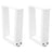 Coffee Table Legs V-Shape 2 Pcs Steel