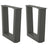 Coffee Table Legs V-Shape 2 Pcs Steel