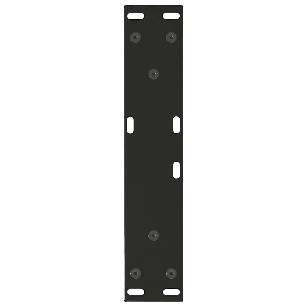 Coffee Table Legs V-Shape 2 Pcs Steel