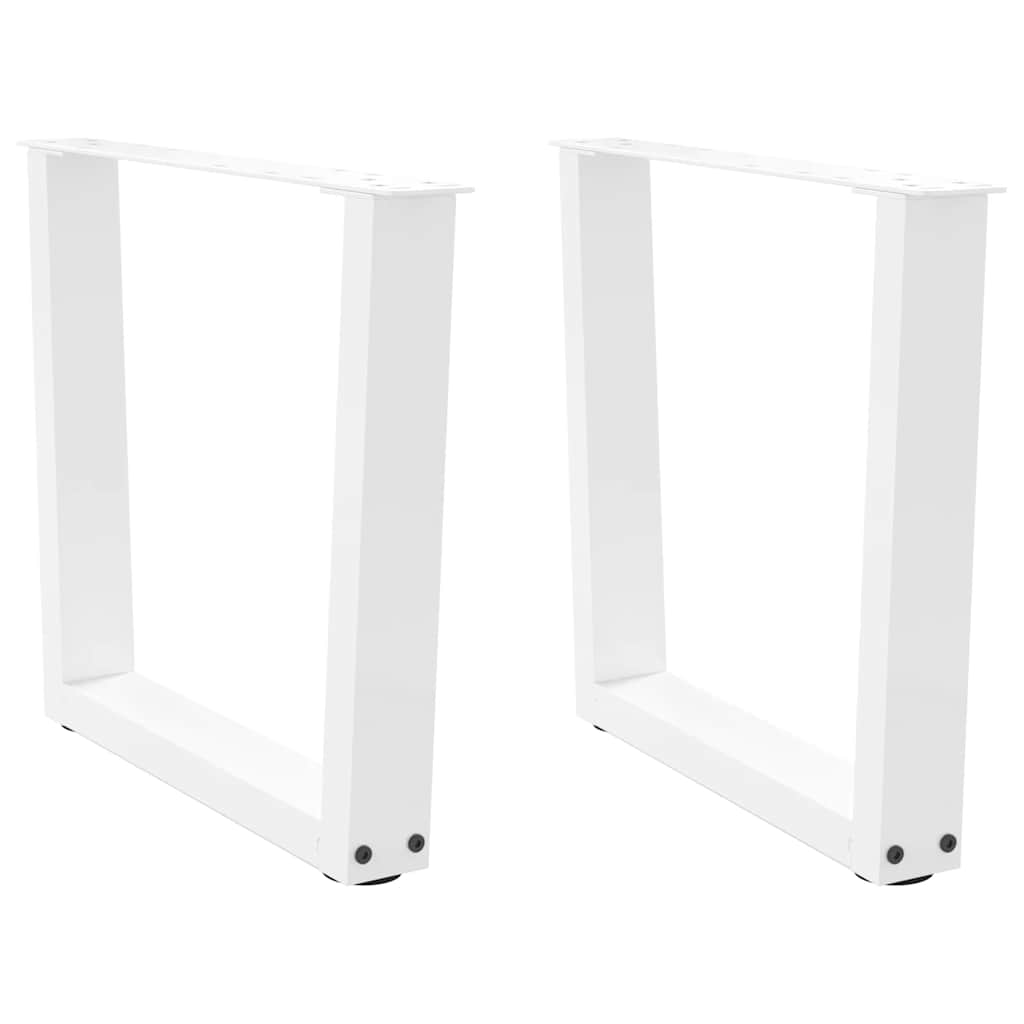 Coffee Table Legs V-Shape 2 Pcs Steel