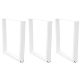 Coffee Table Legs V-Shape 2 Pcs Steel