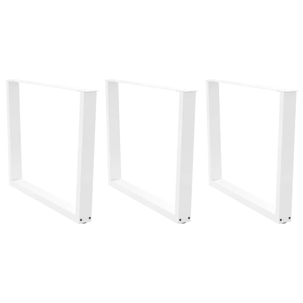 Coffee Table Legs V-Shape 2 Pcs Steel