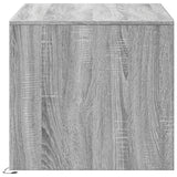 Coffee Table With Led Lights Engineered Wood