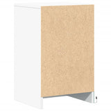 Bedside Cabinets With Led Lights 2 Pcs Engineered Wood