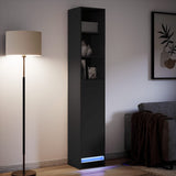 Sideboard With Led 36X32.5X200 Cm Engineered Wood