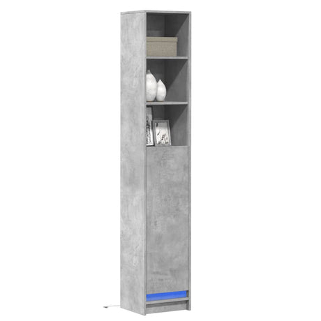 Sideboard With Led 36X32.5X200 Cm Engineered Wood